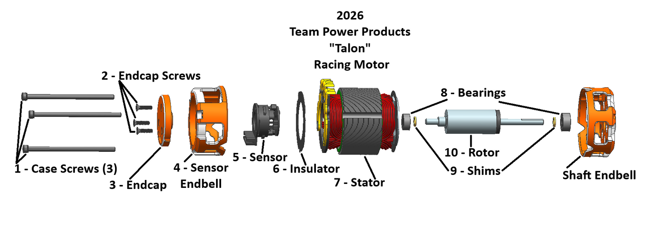 Talon Motor Part Collection
