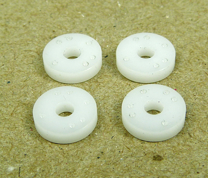 Custom Works MACHINED DELRIN SMALL BORE PISTON BLANKS (4)