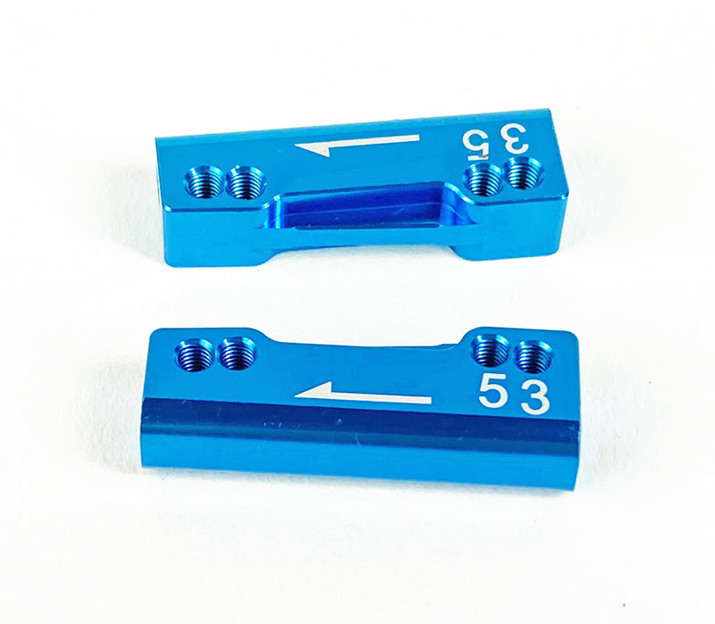 Custom Works REAR TOE BLOCK 3-5 Deg M3 (pr)