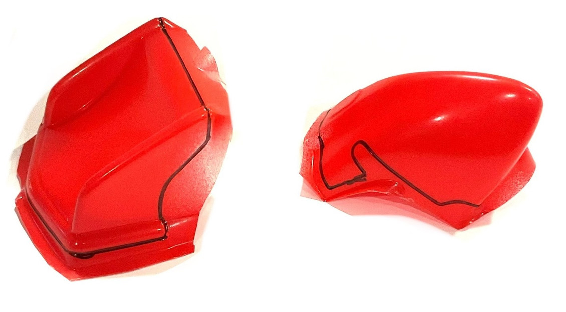 GFRP Sprint Car Tail Tank and Nose