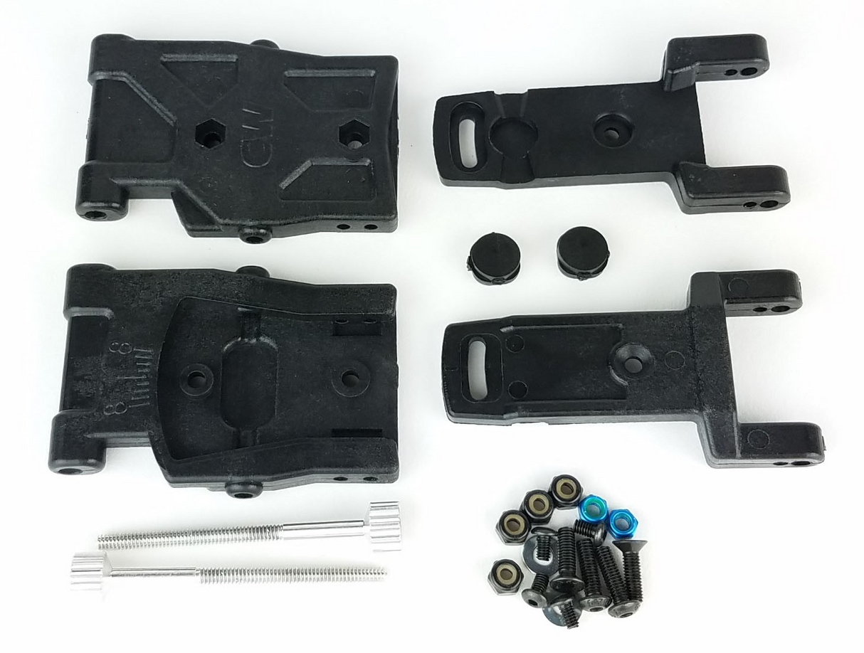 Custom Works Adjustable Toe Rear Arm Kit - AE B6.1