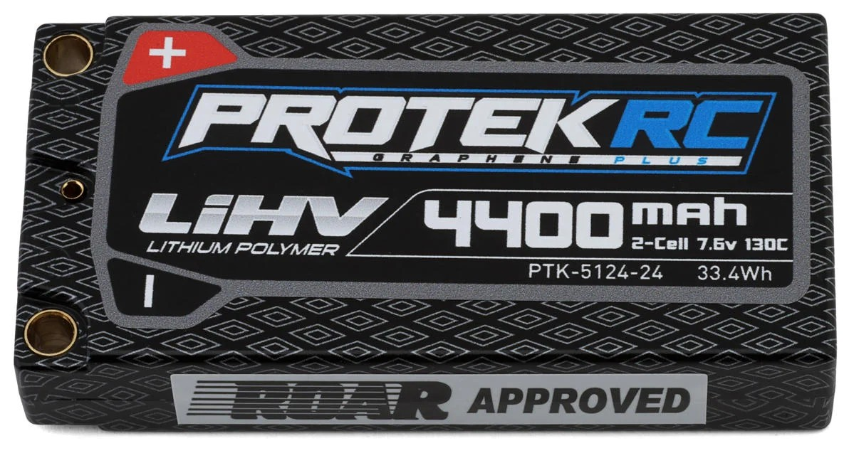 ProTek Lipo 4400 Shorty Pack