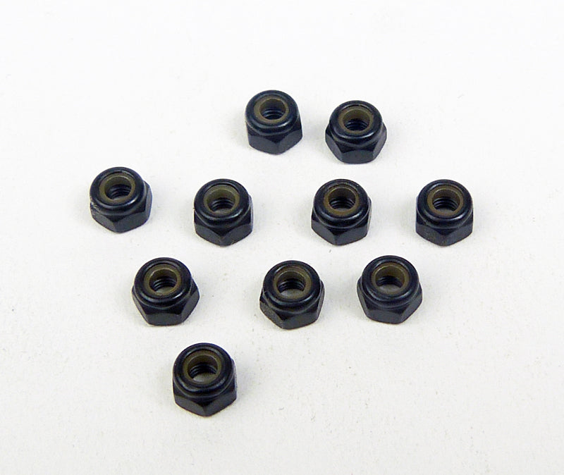 Custom Works METRIC M3 STEEL LOCKNUTS (10)