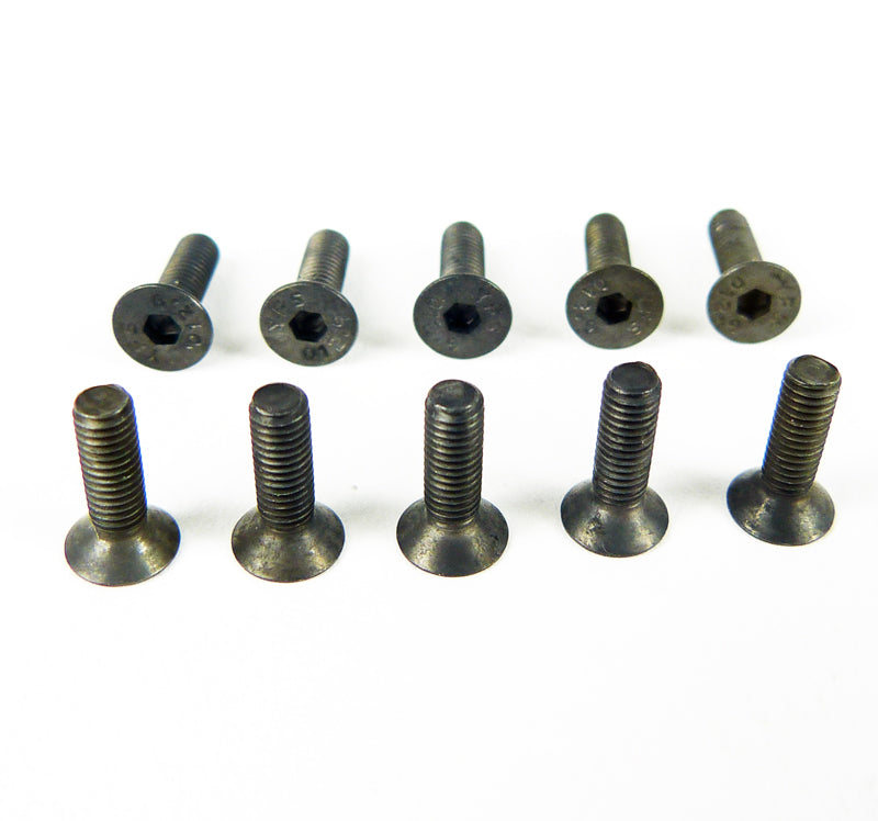 Custom Works METRIC 3mm x 10mm FLAT HEAD SCREWS (10)