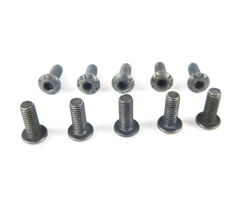 Custom Works METRIC 3mm x 8mm BUTTON HEAD SCREWS (10)