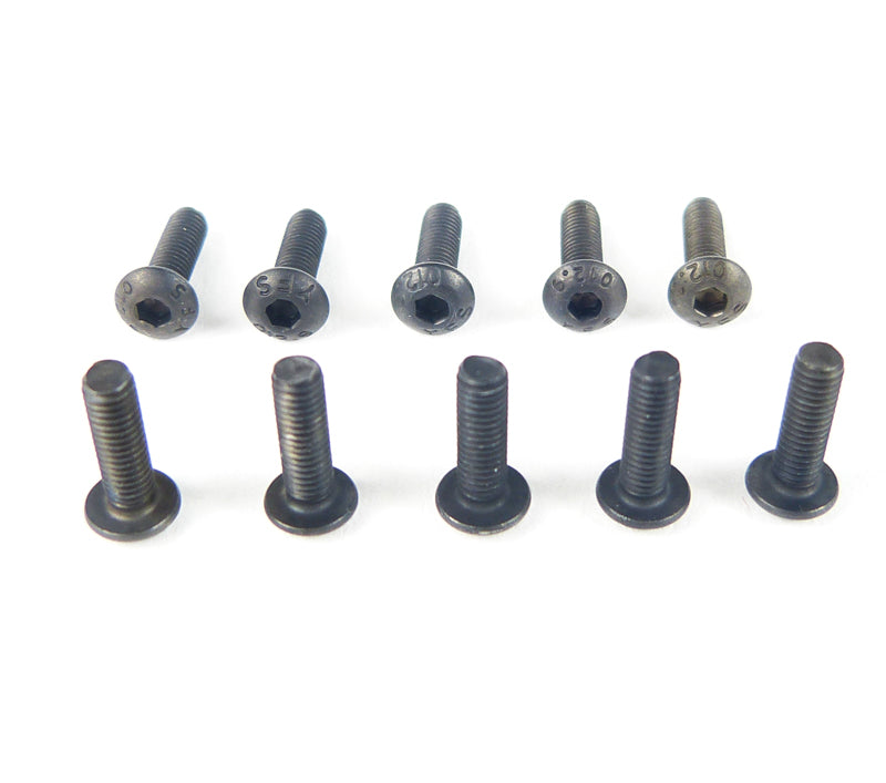 Custom Works METRIC 3mm x 10mm BUTTON HEAD SCREWS (10)