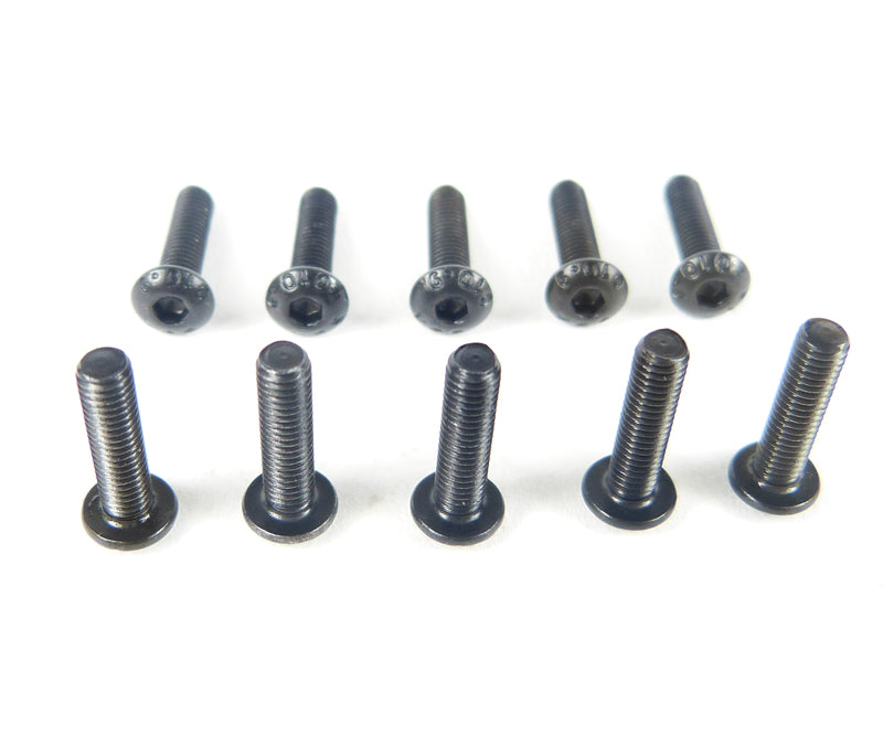 Custom Works METRIC 3mm x 12mm BUTTON HEAD SCREWS (10)