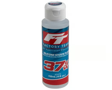 Team Associated Silicone Shock Oil (4oz) (37.5wt)