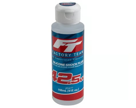 Team Associated Silicone Shock Oil (4oz) (42.5wt)