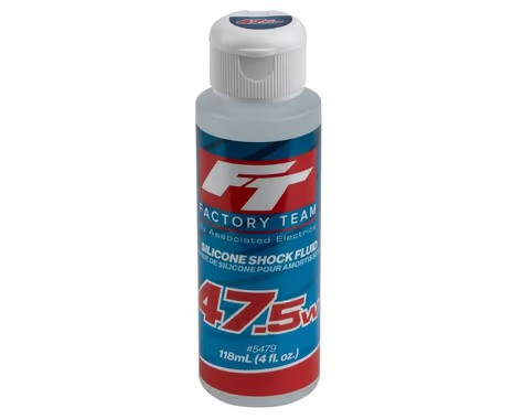 Team Associated Silicone Shock Oil (4oz) (47.5wt)