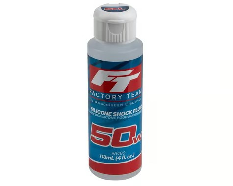 Team Associated Silicone Shock Oil (4oz) (50wt)