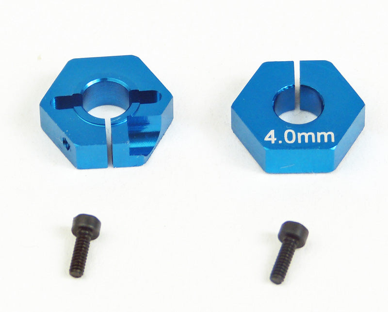 Custom Works 12mm Clamping Hex for 5mm Axle, 4mm Offset