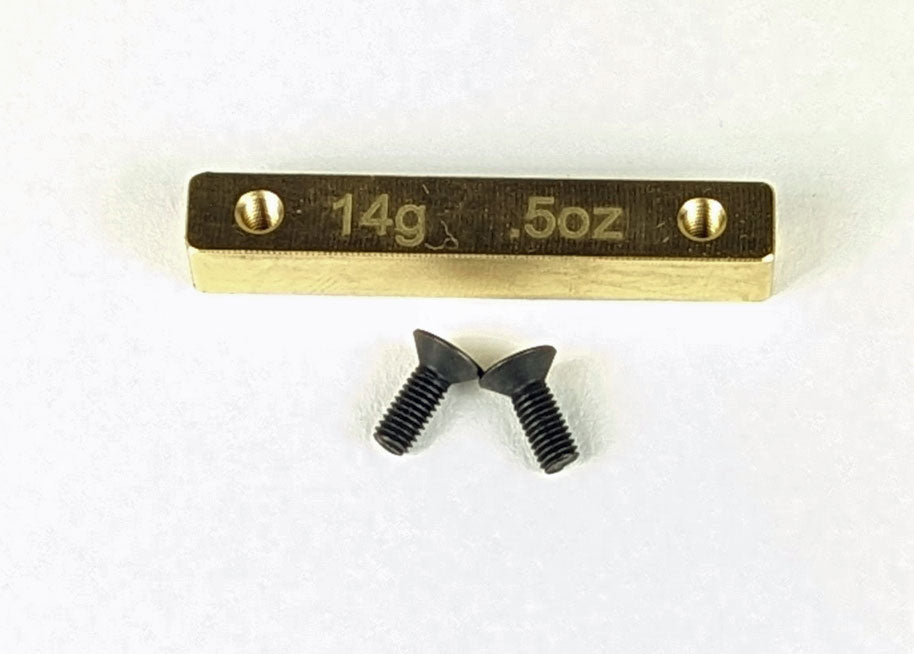 Custom Works 1/2oz (14g) BRASS WEIGHT M3