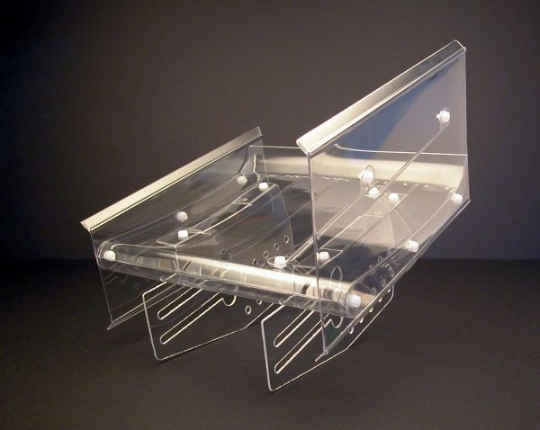 Custom Works Vortex 7x7" Sprint Top Wing (w/Mounts)