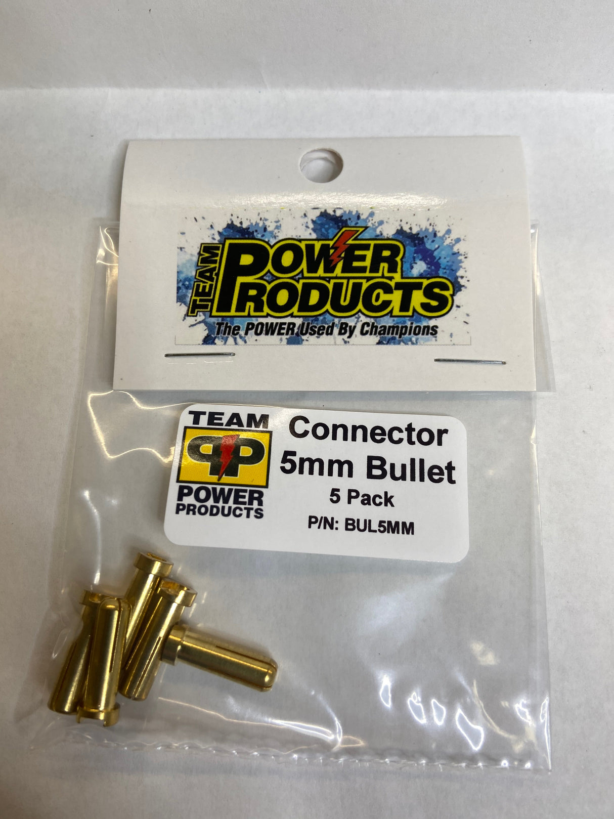 Connector, 4mm Bullet - Pack of 5