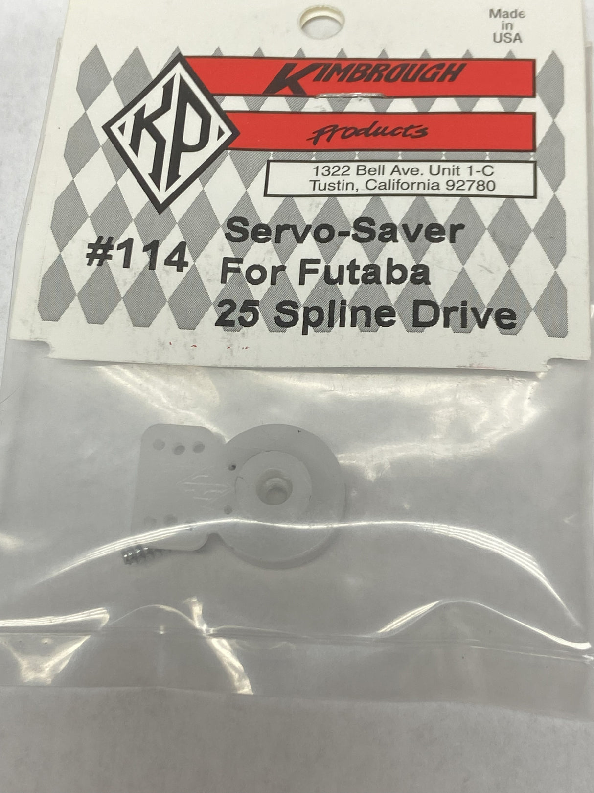 Kimbrough Mid-Size Servo Saver (Futaba Only)