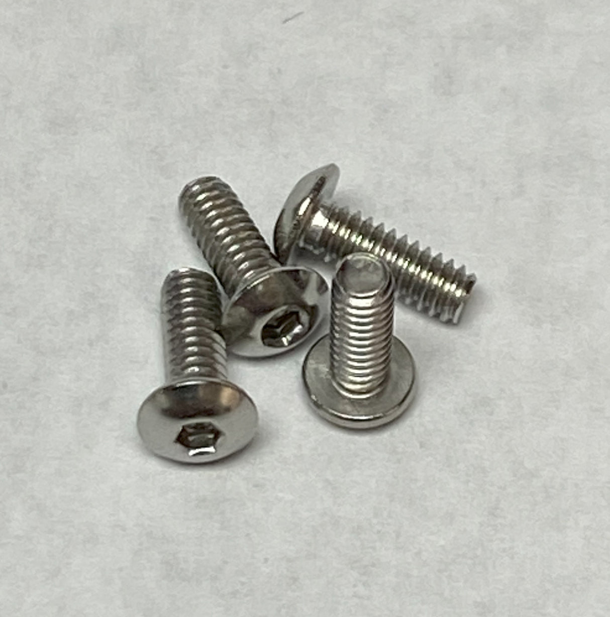 Screws, Button Head Steel 2/56x1/4"