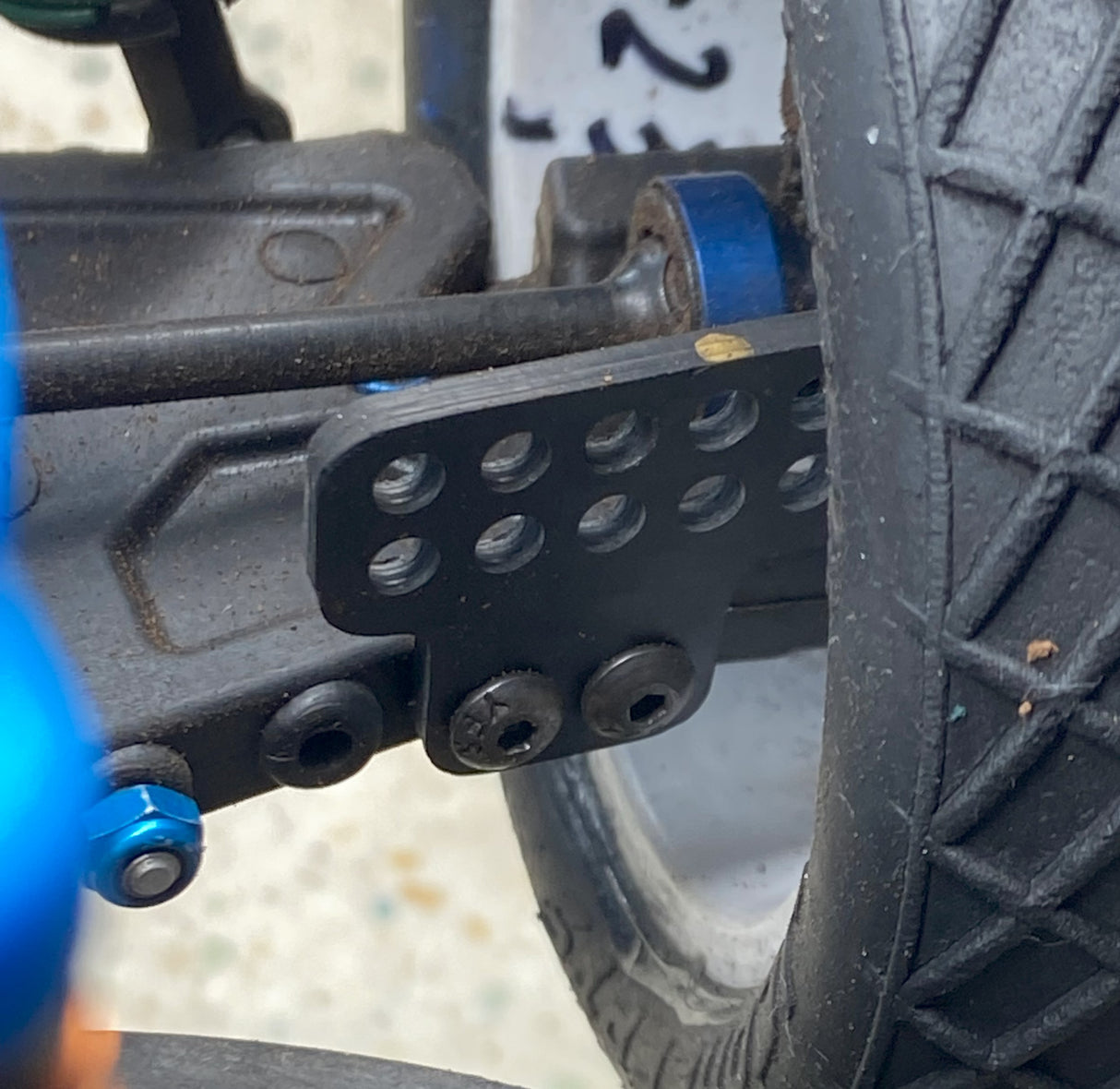 Rocket Rear Weight Mount & Weights