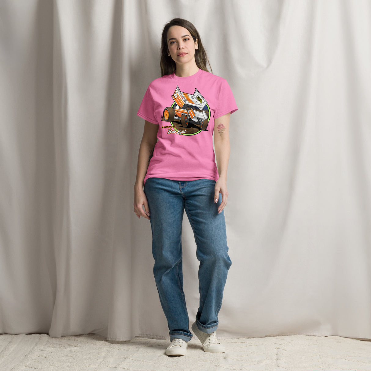 Bob Light Front Print Tee