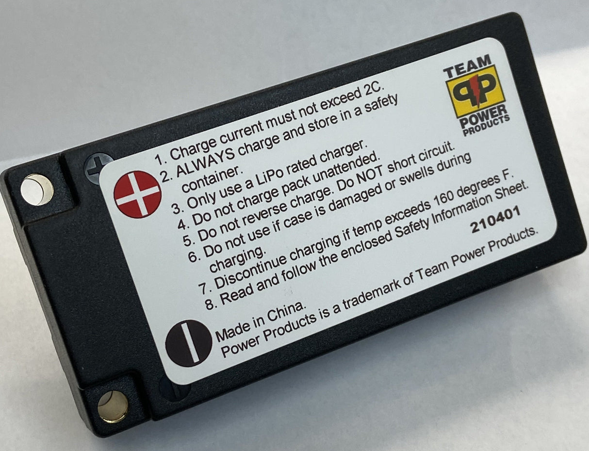 Team Power Products' Lipo Shorty Packs