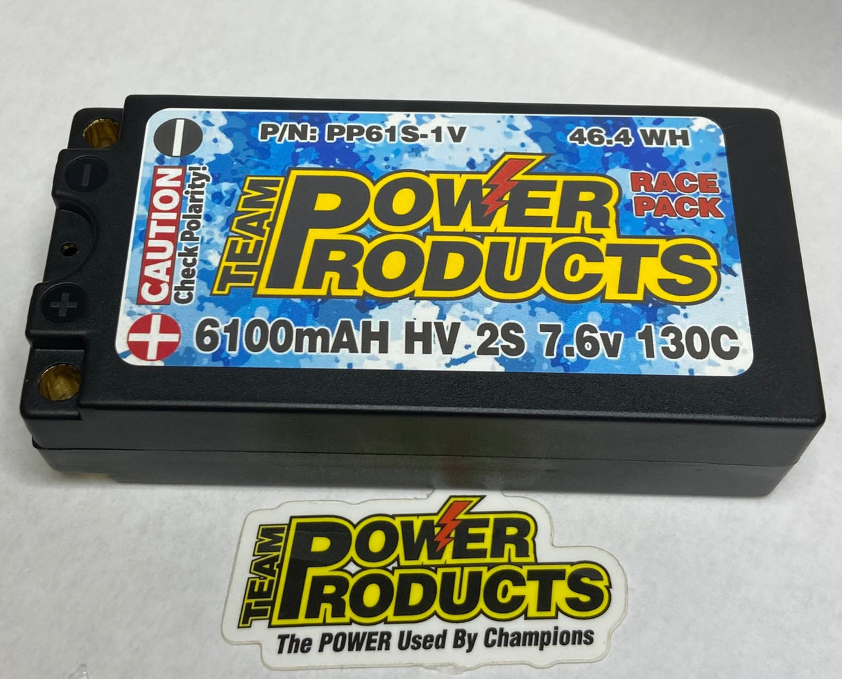 Team Power Products' Lipo Shorty Packs