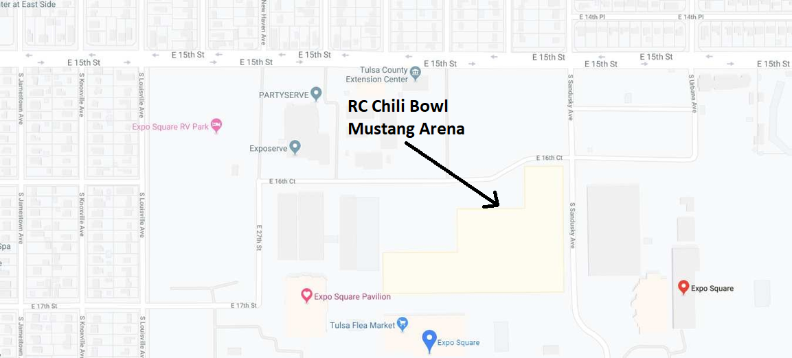 RC Chili Bowl, Mustang Area, Tulsa OK