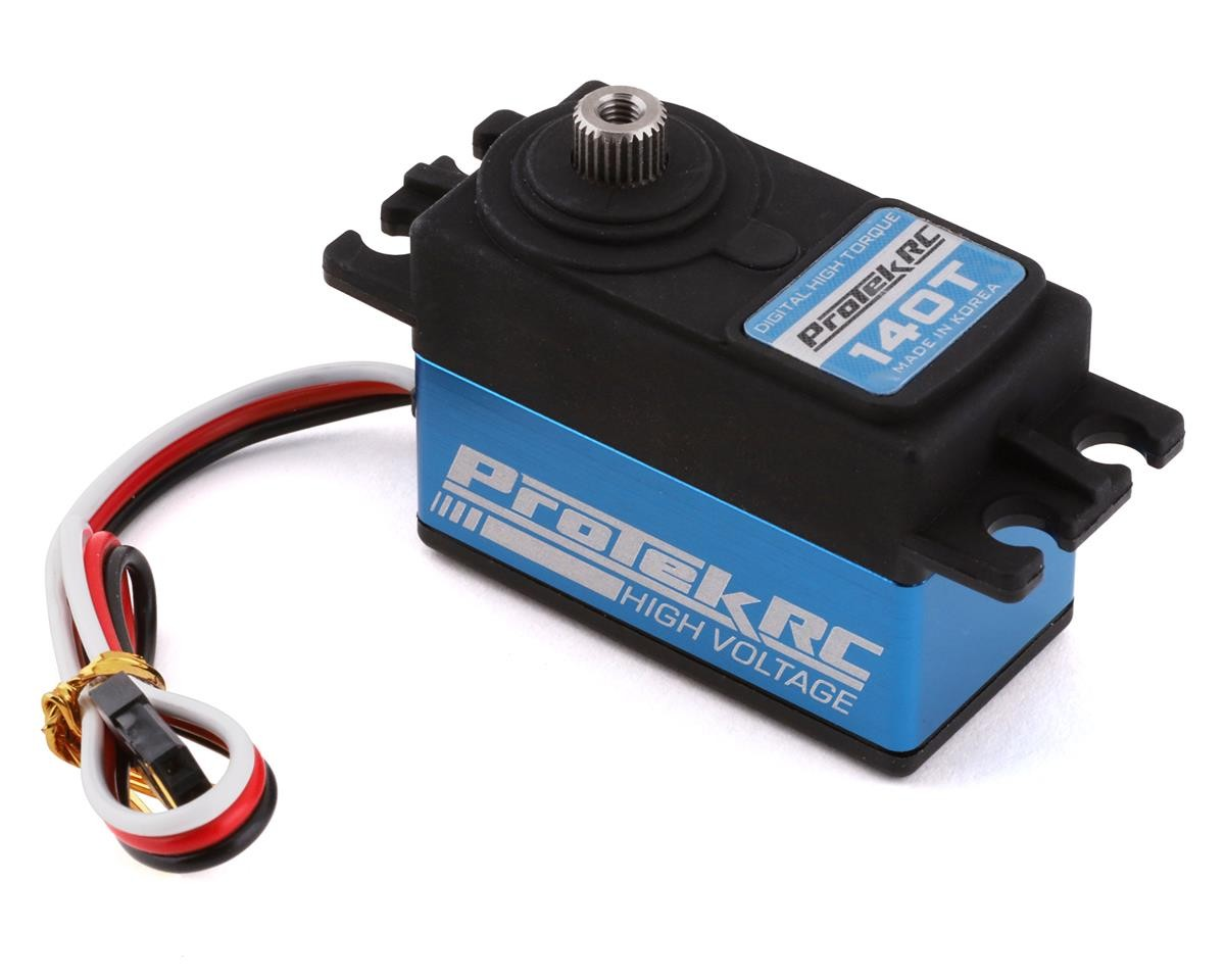 ProTek RC 140T Low Profile High Torque Metal Gear Servo (High Voltage) –  Team Power Products