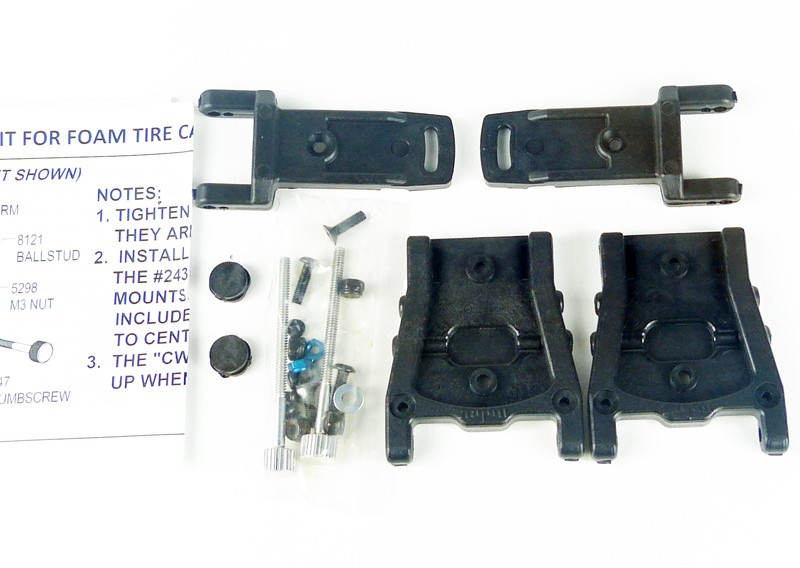 Custom Works V2 Rear Arm Kit (Uses 2438 Mount)