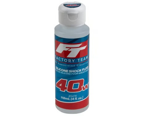 Team Associated Silicone Shock Oil (4oz) (40wt)