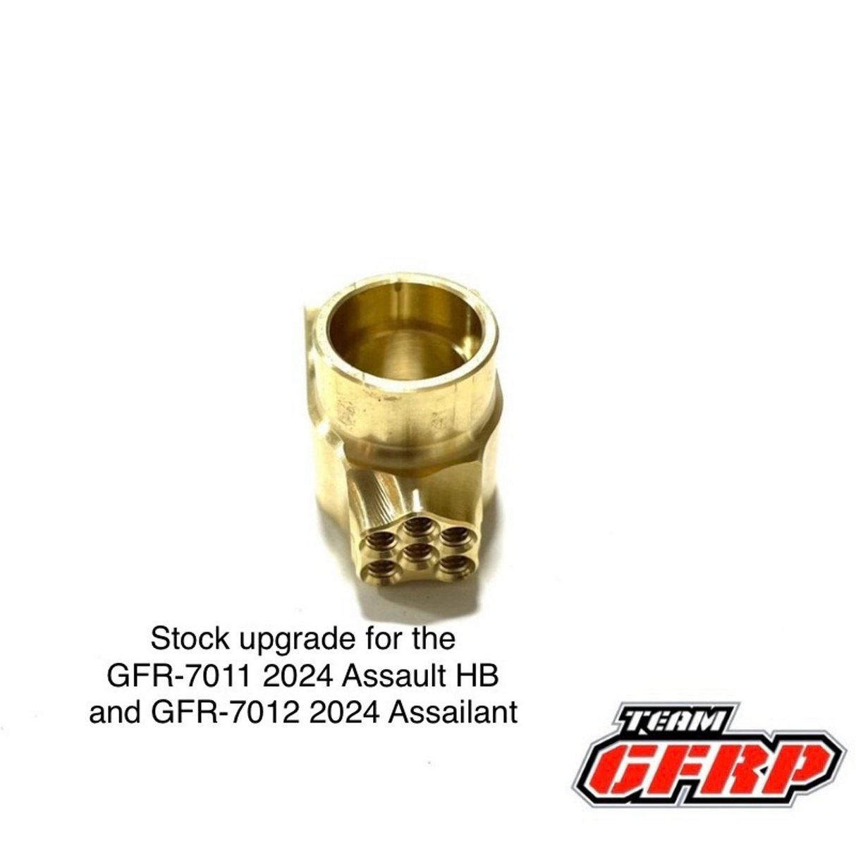 GFRP Metric Brass Rear Hub (Dirt Oval)