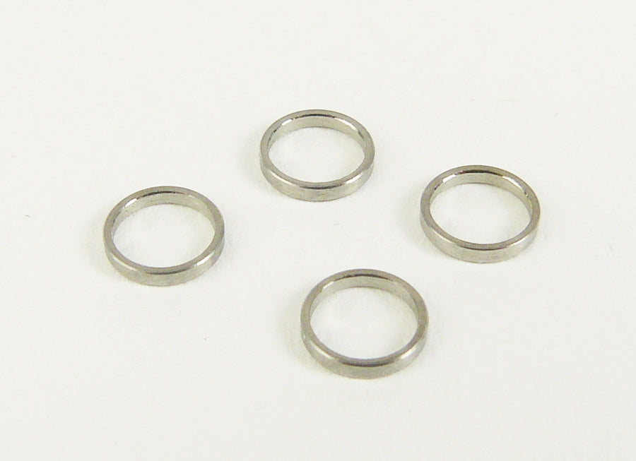 Custom Works INCLINED SPINDLE CRUSH SPACERS FOR 7260 AXLE (4)