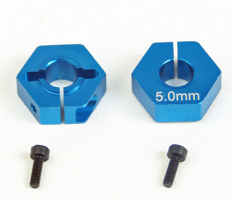 Custom Works 12mm Clamping Hex for 5mm Axle, 5mm Offset