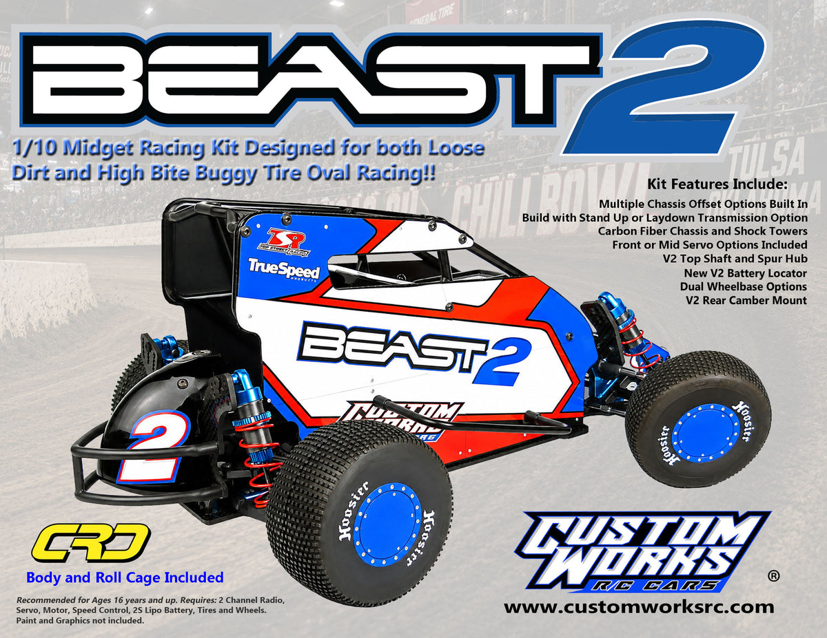 Custom Works Beast 2 Midget Race Kit