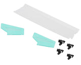 JConcepts L8 Night G3 Speedway 1/10 Dirt Oval Latemodel Body w/Spoiler (Clear) (10.25") (Lightweight)