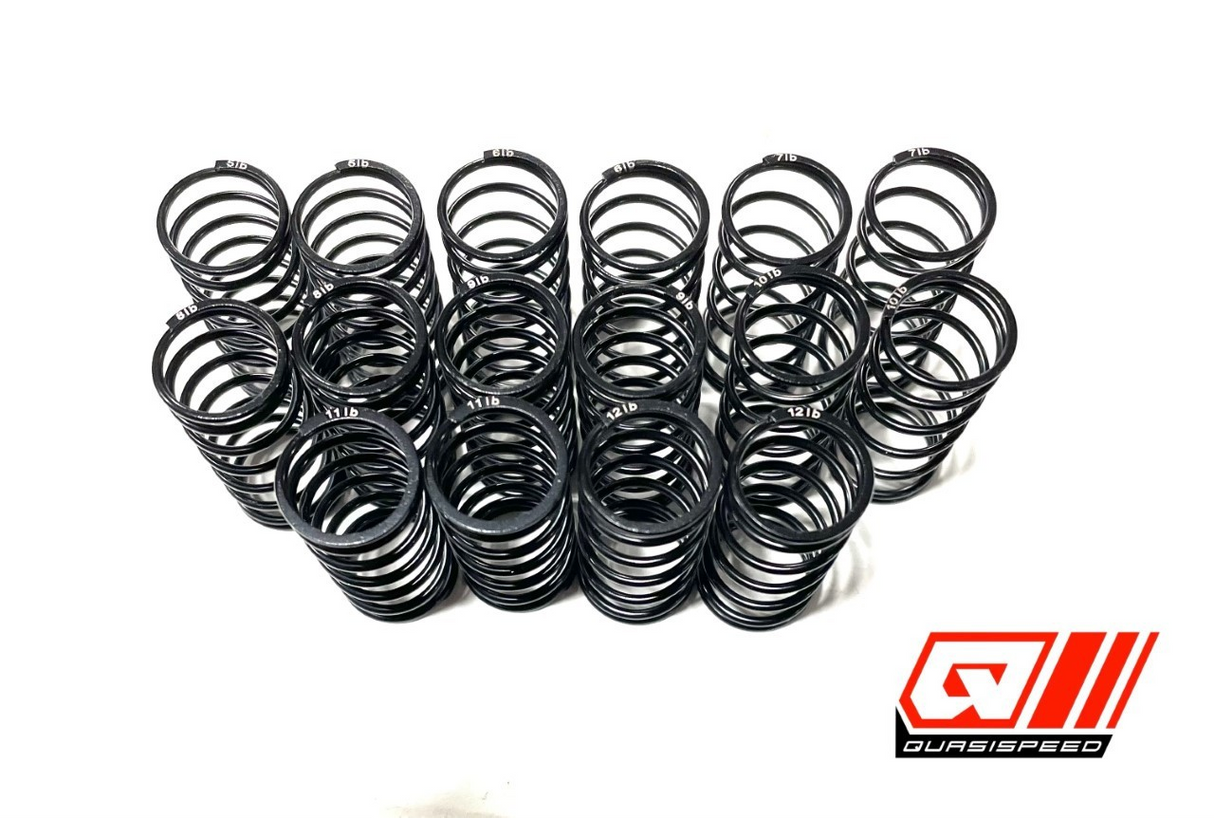 Team GFRP Small Bore Rated Shock Springs (Pairs)