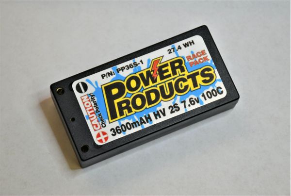 Team Power Products' Lipo Shorty Packs