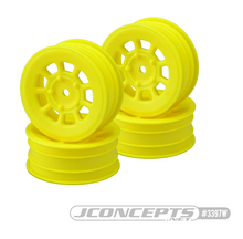Load image into Gallery viewer, JConcepts 9-Shot Wheels Front 2.2&quot; (12mm Hex)
